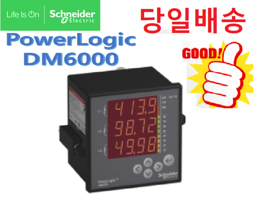 슈나이더 PowerLogic DM6000 디지털 판넬메터