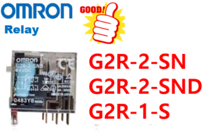 오므론   G2R-2-SN, G2R-2-SND, G2R-1-SN  DC24V  릴레이